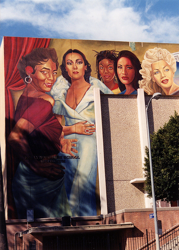 Portrait of Hollywood Mural 1 of 3 - Murals of Los Angeles Image Collection